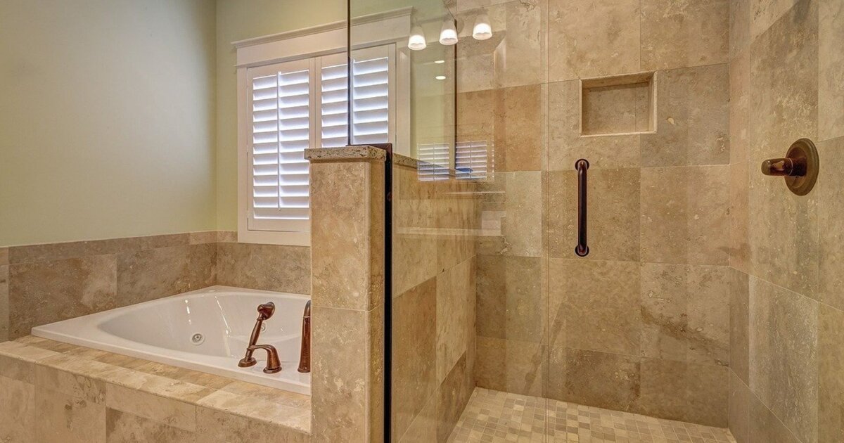 tempered glass shower